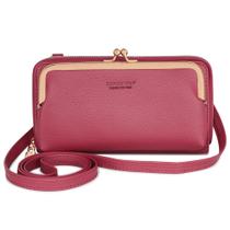 Bolsa tiracolo Montana West MWC-121BDY em material vegano Bolsa tiracolo Montana West MWC-121BDY em material vegano