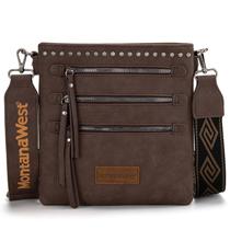 Bolsa tiracolo Montana West MWC-184CF Coffee para mulheres Bolsa tiracolo Montana West MWC-184CF Coffee para mulheres
