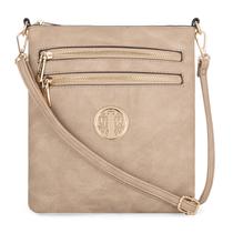 Bolsa tiracolo Montana West Small Shoulder Travel Khaki Bolsa tiracolo Montana West Small Shoulder Travel Khaki