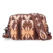 Bolsa tiracolo Montana West Wrangler Boho Aztec para mulheres Bolsa tiracolo Montana West Wrangler Boho Aztec para mulheres