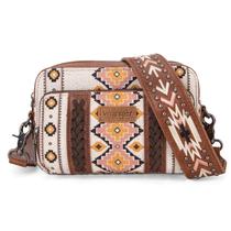 Bolsa tiracolo Montana West Wrangler Boho Aztec para mulheres Bolsa tiracolo Montana West Wrangler Boho Aztec para mulheres