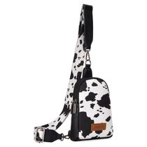 Bolsa tiracolo Montana West Wrangler Cow Print para mulheres Bolsa tiracolo Montana West Wrangler Cow Print para mulheres
