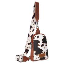 Bolsa tiracolo Montana West Wrangler Cow Print para mulheres