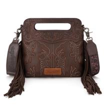 Bolsa tiracolo Montana West Wrangler Fringe para mulheres