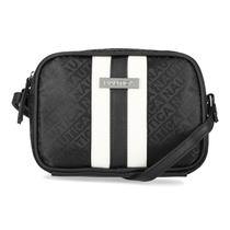 Bolsa tiracolo Nautica Candid Camera Feminina Black Jacquard Bolsa tiracolo Nautica Candid Camera Feminina Black Jacquard