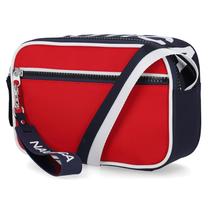 Bolsa tiracolo Nautica High Seas Camera Bilateral Vermelha Feminina