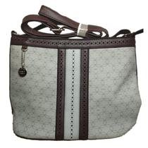 Bolsa Tiracolo Ombro Gash Transversal Bege Monogram Original