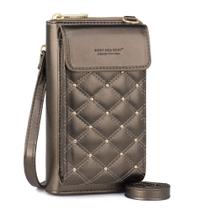Bolsa tiracolo para celular Montana West MWC-110BZ para mulheres
