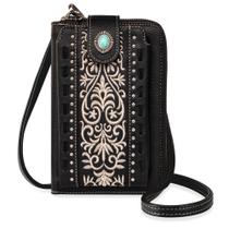 Bolsa tiracolo para celular Montana West PHD-109BK preta Bolsa tiracolo para celular Montana West PHD-109BK preta