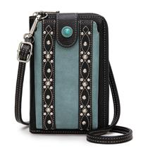 Bolsa tiracolo para celular Montana West PHD-116BK preta Bolsa tiracolo para celular Montana West PHD-116BK preta