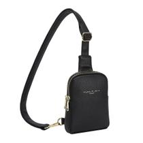 Bolsa Tiracolo Pequena de Couro INICAT Travel para Mulheres Bolsa Tiracolo Pequena de Couro INICAT Travel para Mulheres
