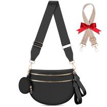 Bolsa tiracolo quadriculada X-KIDS de nylon para mulheres Bolsa tiracolo quadriculada X-KIDS de nylon para mulheres