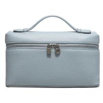 Bolsa tiracolo Rejolly L19 para mulheres de couro azul claro