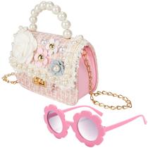 Bolsa Tiracolo Rosa para Meninas - Estilo Princesa