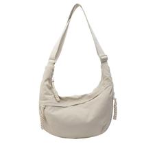 Bolsa tiracolo Sanxiner Crescent Nylon Slouchy Sling Hobo 210g