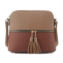 Bolsa tiracolo SG SUGU Lunar em material vegano leve