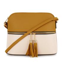 Bolsa tiracolo SG SUGU Lunar em material vegano leve