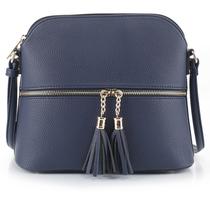 Bolsa tiracolo SG SUGU Lunar Lightweight Vegan Leather Navy Bolsa tiracolo SG SUGU Lunar Lightweight Vegan Leather Navy