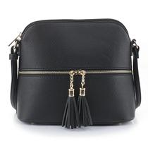 Bolsa tiracolo SG SUGU Lunar Lightweight Vegan Leve Preta Bolsa tiracolo SG SUGU Lunar Lightweight Vegan Leve Preta