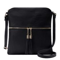 Bolsa tiracolo Solene Lightweight Medium preta Bolsa tiracolo Solene Lightweight Medium preta