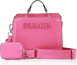 Bolsa tiracolo Steve Madden Bevelyn feminina Pink Flash