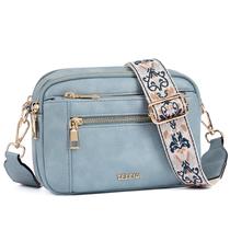 Bolsa tiracolo Telena Small, moderna, de material vegano para mulheres Bolsa tiracolo Telena Small, moderna, de material vegano para mulheres