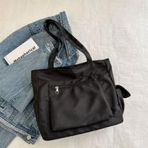 Bolsa Tiracolo Tote Bag Feminina Em Tecido Com Múltiplos Bolsos -Shop Store Bolsa Tiracolo Tote Bag Feminina Em Tecido Com Múltiplos Bolsos -Shop Store