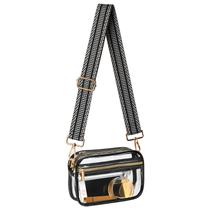 Bolsa tiracolo transparente aprovada pela FANGSUN Stadium para mulheres