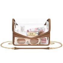 Bolsa tiracolo transparente Missnine Clear Bag para eventos em estádios