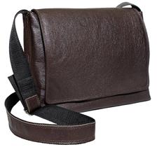 Bolsa Tiracolo Transversal Carteiro Masculina Couro Legítimo Trabalho