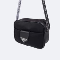 Bolsa Tiracolo Tweenie Lona Bolso Frontal Preta 580.234 Bolsa Tiracolo Tweenie Lona Bolso Frontal Preta 580.234