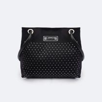 Bolsa Tiracolo Tweenie Saco Comfy com Strass Preta 580.190