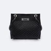 Bolsa Tiracolo Tweenie Saco Comfy com Strass Preta 580.190 Bolsa Tiracolo Tweenie Saco Comfy com Strass Preta 580.190