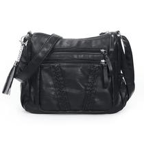 Bolsa tiracolo VOLGANIK ROCK para mulheres em couro PU macio Bolsa tiracolo VOLGANIK ROCK para mulheres em couro PU macio
