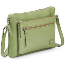 Bolsa tiracolo Wise Owl Accessories, couro pequeno, feminino