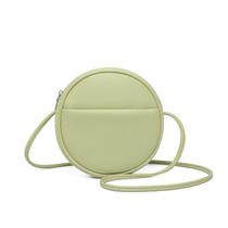 Bolsa tiracolo YONBEN Circle em couro PU com alças ajustáveis Bolsa tiracolo YONBEN Circle em couro PU com alças ajustáveis