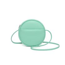 Bolsa tiracolo YONBEN Circle PU em couro para mulheres verde claro Bolsa tiracolo YONBEN Circle PU em couro para mulheres verde claro