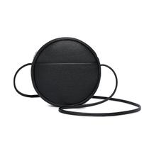 Bolsa tiracolo YONBEN Circle PU em couro para mulheres