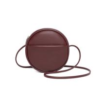 Bolsa tiracolo YONBEN Circle PU Leather para mulheres Caramel Bolsa tiracolo YONBEN Circle PU Leather para mulheres Caramel