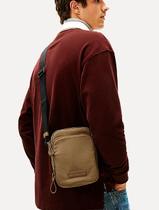 Bolsa Tommy Hilfiger Masculina Casual Tech Mini Shoulder Reporter Marrom Bolsa Tommy Hilfiger Masculina Casual Tech Mini Shoulder Reporter Marrom