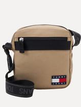 Bolsa Tommy Jeans Masculina Daily Essential Shoulder Reporter Cáqui