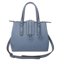 Bolsa Tote Aba Grande Fellipe Krein SS23 Matching - Azul