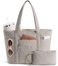 Bolsa Tote Bagstellar Matelassê de Algodão 37x16x29 cm 18L Bolsa Tote Bagstellar Matelassê de Algodão 37x16x29 cm 18L