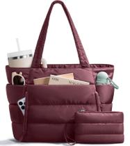 Bolsa Tote Bagstellar Puffer Matelassê Leve 20L Bolsa Tote Bagstellar Puffer Matelassê Leve 20L