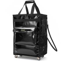Bolsa Tote BALEINE Carrinho de Compras Rodinhas 51x39x65 cm Preta
