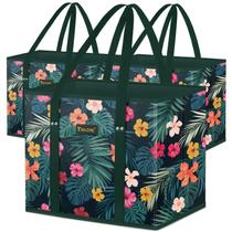 Bolsa Tote BALEINE Dobrável Reutilizável para Compras Kit com 3 Unidades