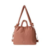 Bolsa Tote Casual De Nylon Com Grande Capacidade Para Mulheres, Bolsa De Ombro Macia E Almofadada
