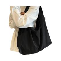 Bolsa Tote Casual Feminina De Nylon Com Zíper, Durável E Fácil De Limpar Para Trabalho E Viagens