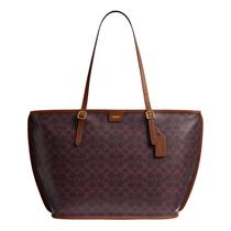 Bolsa Tote Coach Signature Canvas Taxi 36x30x17cm