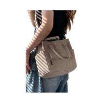 Bolsa Tote De Corduroy Lavável À Mão Com Múltiplos Bolsos, Bolsa Transversal De Ombro Para O Dia a Bolsa Tote De Corduroy Lavável À Mão Com Múltiplos Bolsos, Bolsa Transversal De Ombro Para O Dia a